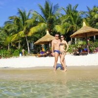 Пляжи Vinpearl - «Тропический рай Вьетнам». Белоснежный песок на пляже